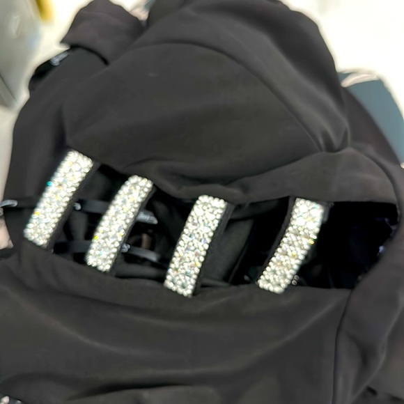 Beautiful Long Black Evening Dress Size3 Juniors NWT NEW - Picture 9 of 10